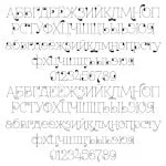 Znikomit No24 Font