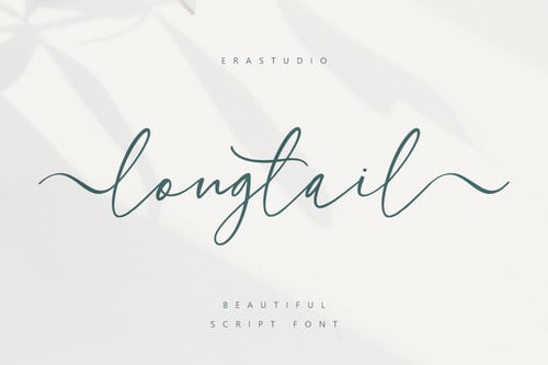 longtail Calligraphy Font