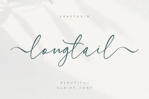 longtail Calligraphy Font