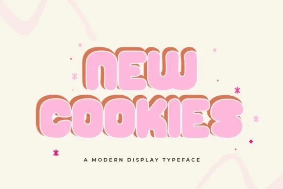 New Cookies Font