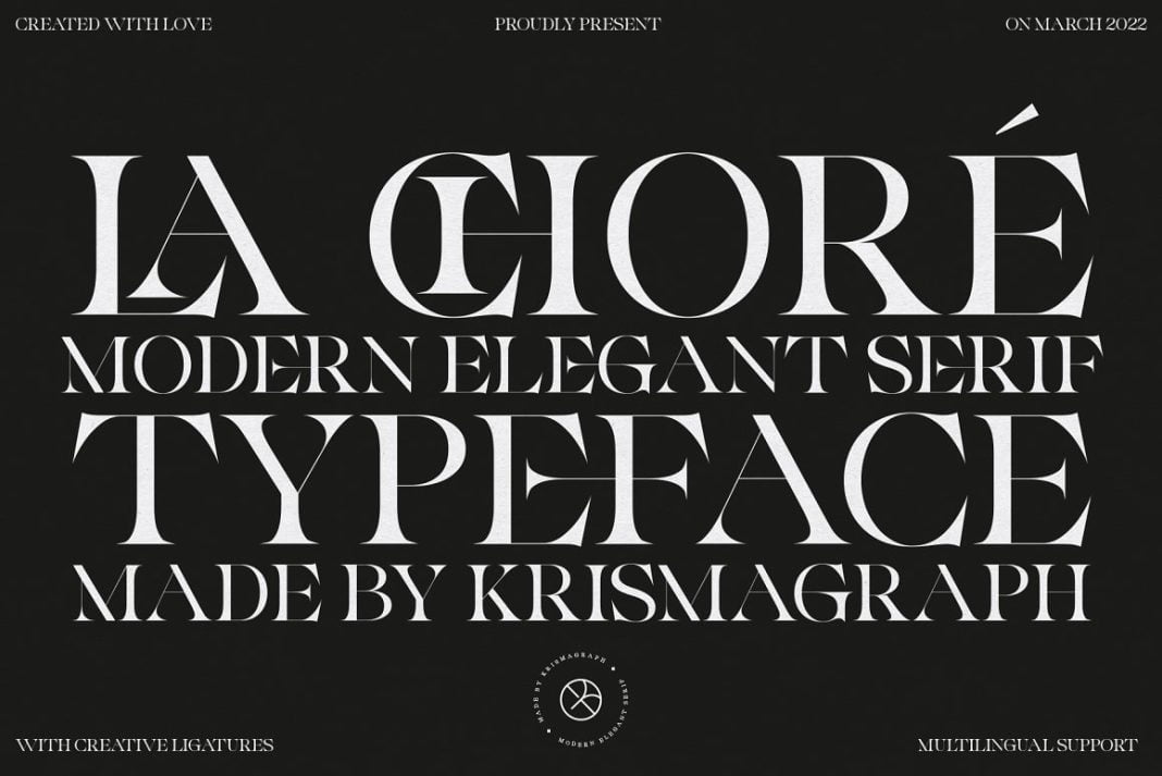 La Chore | Modern Elegant Serif Font