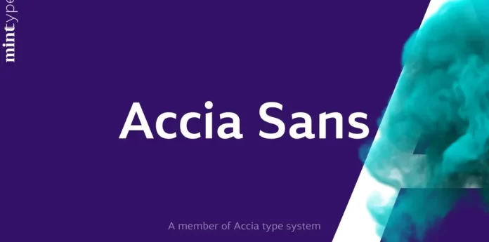 Accia Font Family Cyrillic