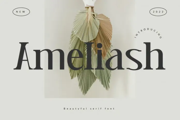 Ameliash Font