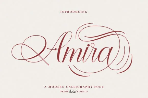 Amira Font