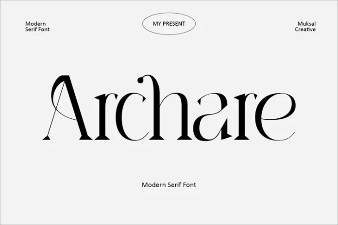 Archare Font