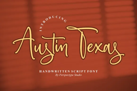 Austin Texas Font