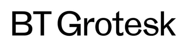 BT Grotesk Family Font