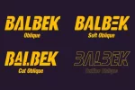 Balbek Font