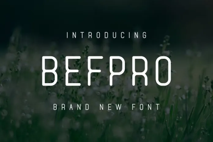 Befpro Font