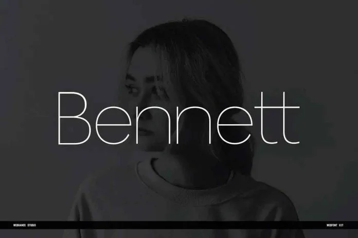 Bennett Font