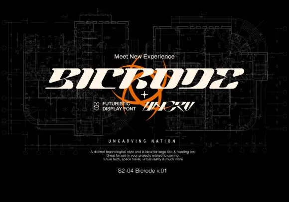 Bicrode Font