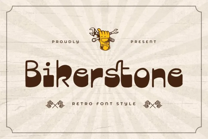 Bikerstone Font