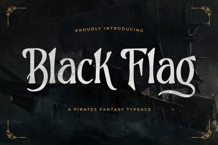 Black Flag Font