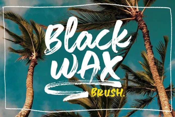 Black Wax Font