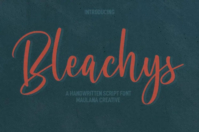 Bleachys Font