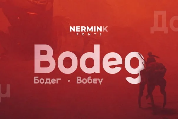 Bodeg Font
