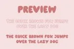 Bubbly Rainbow | A fun display font