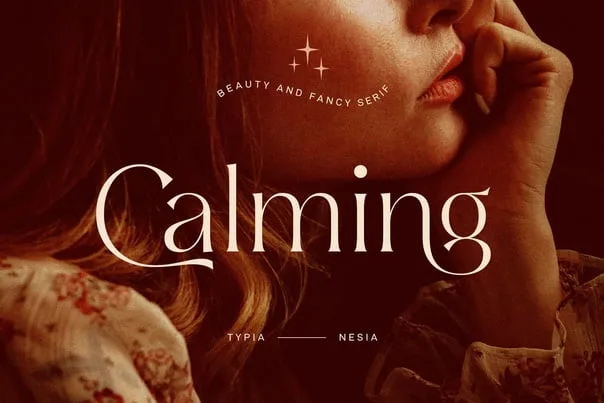 Calming - Beauty Elegant Aesthetic Serif Font