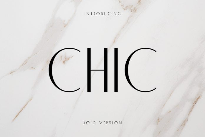 Chic Sans Serif Typeface Font