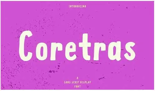 Coretras Handwritten Sans Font