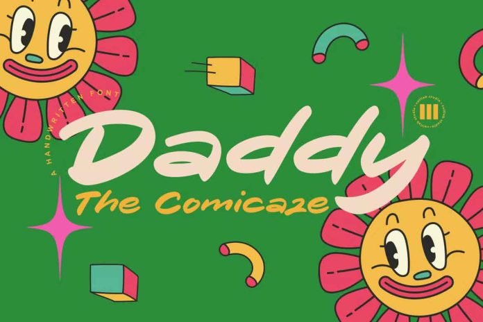 Daddy The Comicaze Font