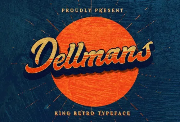 Dellmans Font