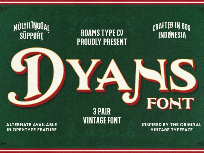Dyans Font Family