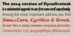 DynaGrotesk Pro Font
