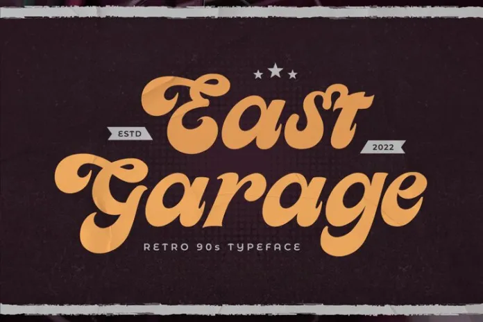 East Garage Font