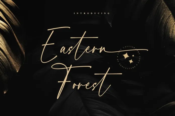 Eastern Forest Font