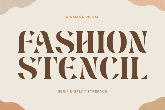 Fashion Stencil Font