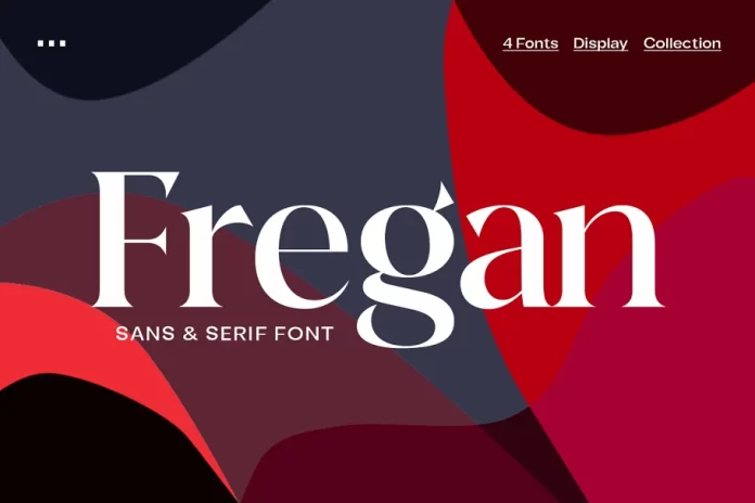 Fregan Typeface Font
