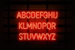 Fuse Realistic Neon Typeface Font