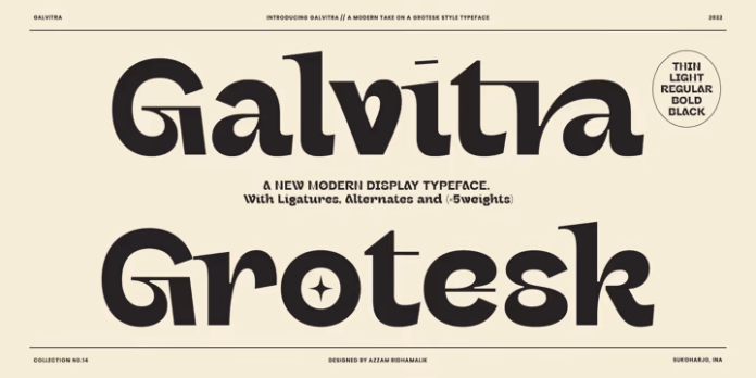 Galvitra Font Family