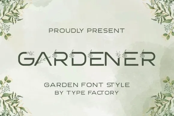 Gardener Font