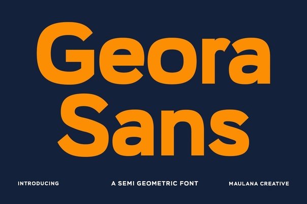Geora Sans Serif Font