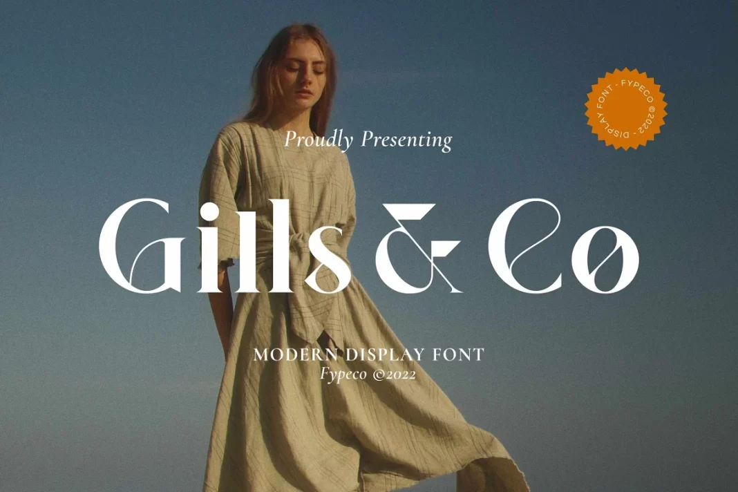 Gills & Co Modern Display Font