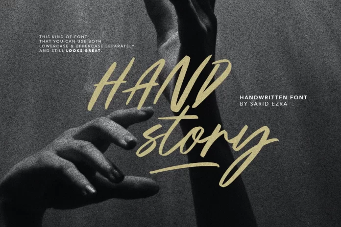 Handstory - Handwritten Font