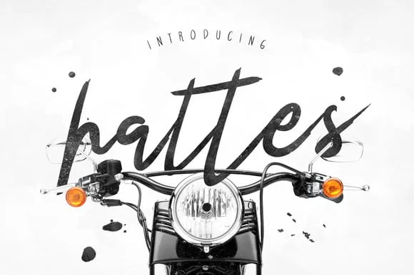 Hattes Typeface Font