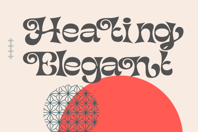 Heating Elegant Font