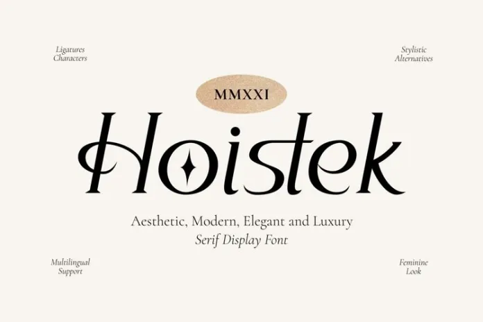 Hoistek Font