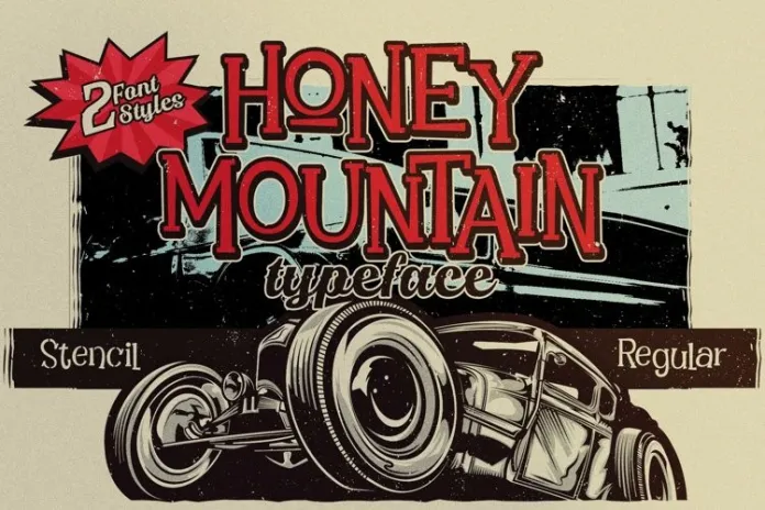 Honey Mountain Font