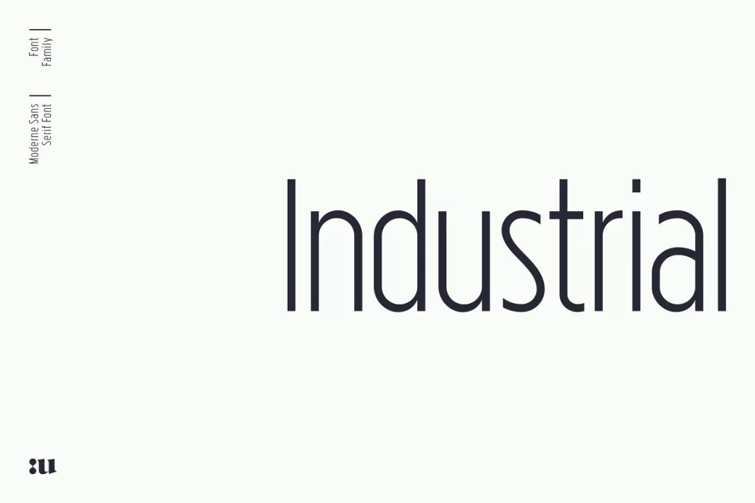 Industrial Sans Font