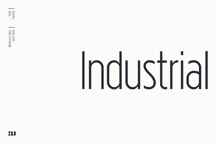 Industrial Sans Font