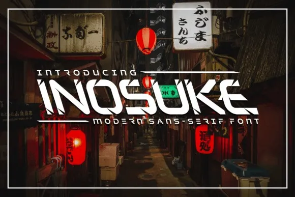 Inosuke Font
