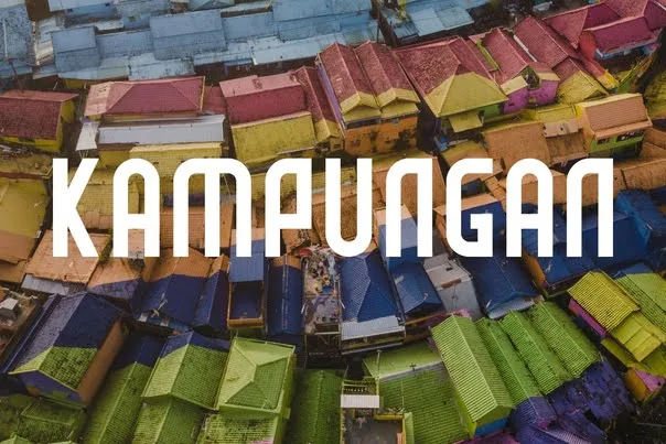 Kampungan Font