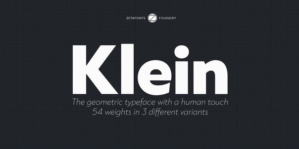 Klein Font