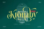 Kronaby Typeface Font