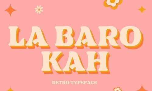 La Barokah - Retro Font