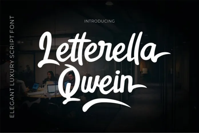Letterella Qwein Font